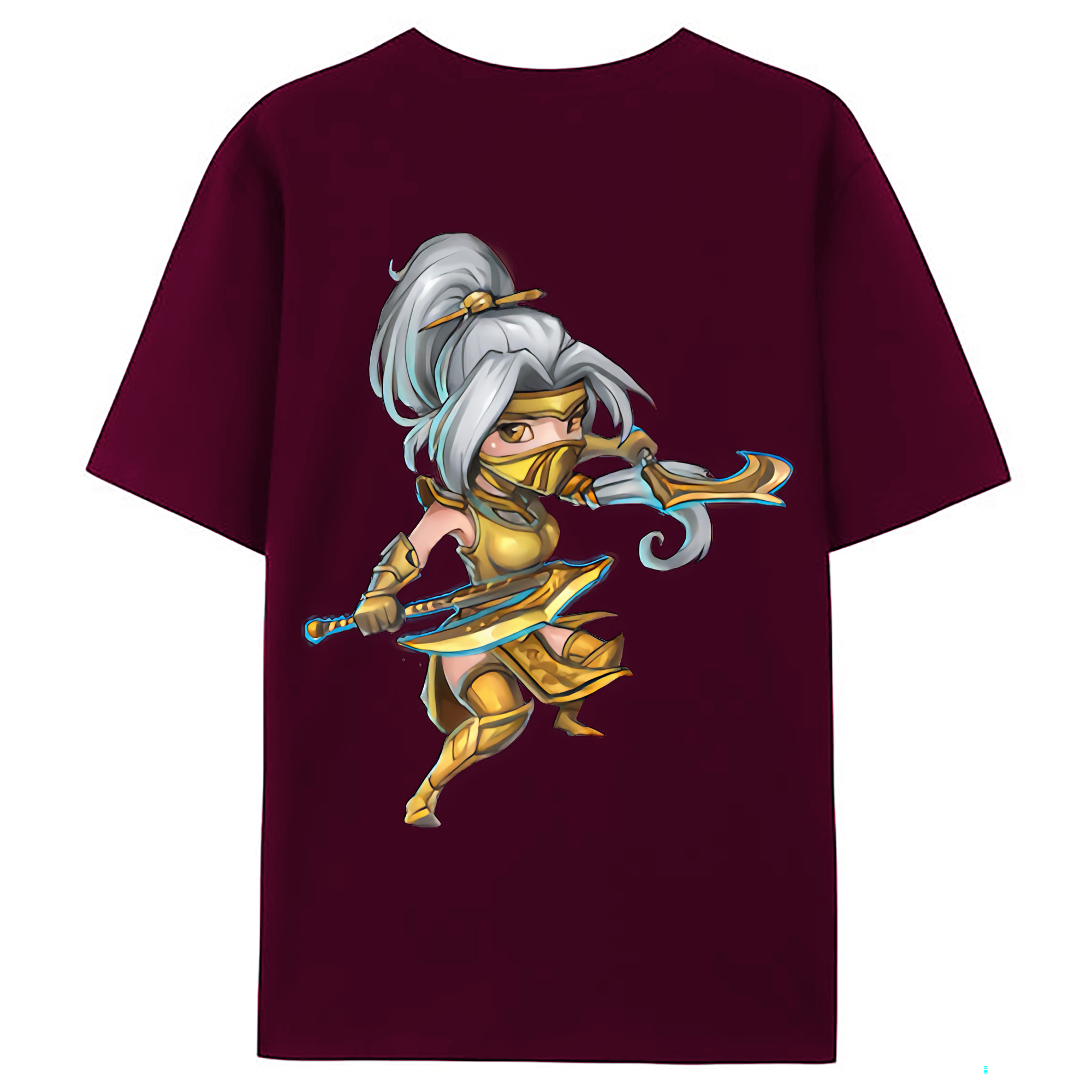 （画像用） リーグ・オブ・レジェンド League of Legends LOL レディース半袖Tシャツ(バックプリント)